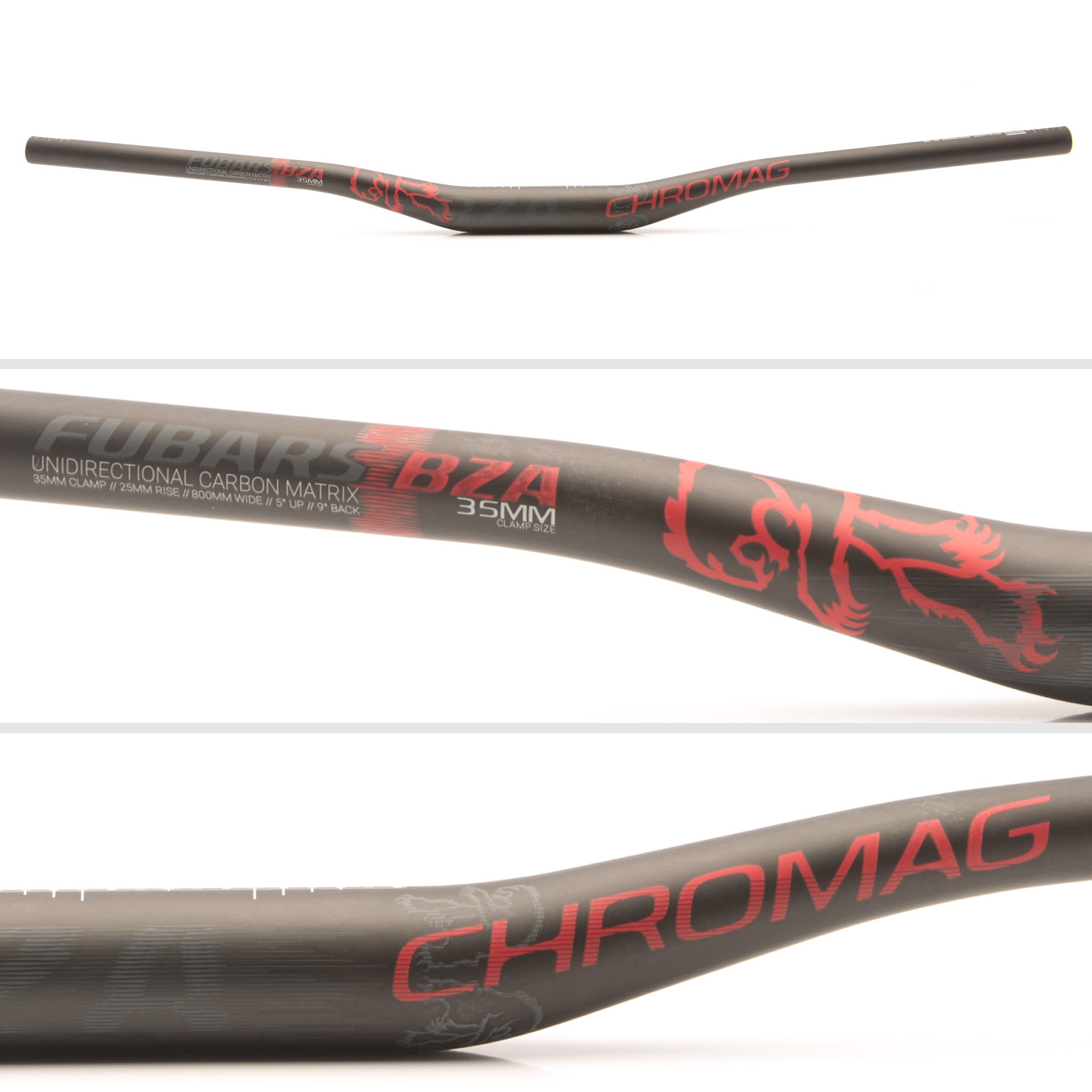 BZA 35mm Carbon MTB Bars: Lightweight & Strong Handlebars