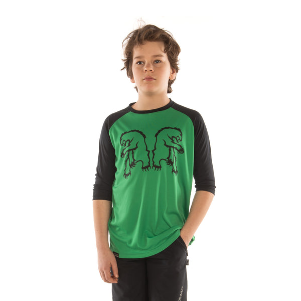 Mission Kids Three-quarter Sleeve Mtb Jersey Chromag Mountain Bike Clothing