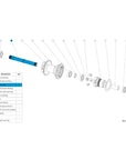 R4 Rear Hub Parts Mountain Bike Chromag Bike Parts